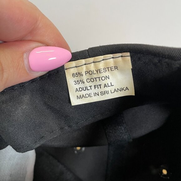 Vintage K & S Racing Fuel Hat Snapback Black Braid Embroidered - Picture 8 of 8